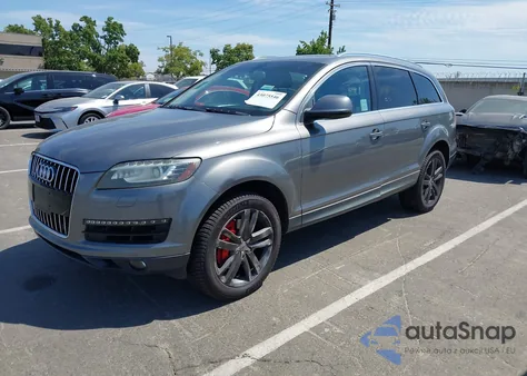 2013 Audi Q7 3.0T Premium z USA, uszkodzony, nr VIN WA1LGAFE1DD013981